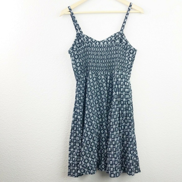NWT Old Navy  Fit & Flare Geometric Pattern Dress - Picture 3 of 7
